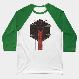 The Crimson Tower Baseball T-Shirt